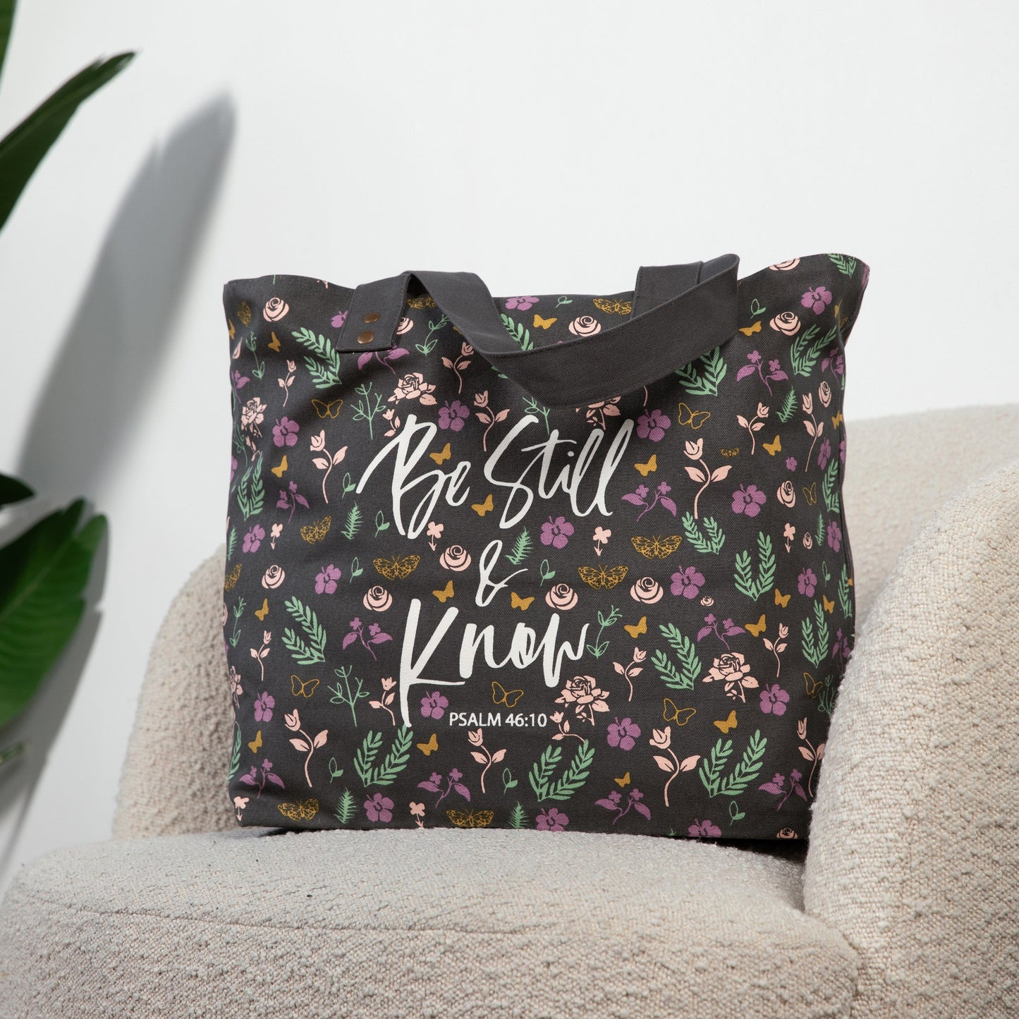 Be Still Canvas Tote Bag