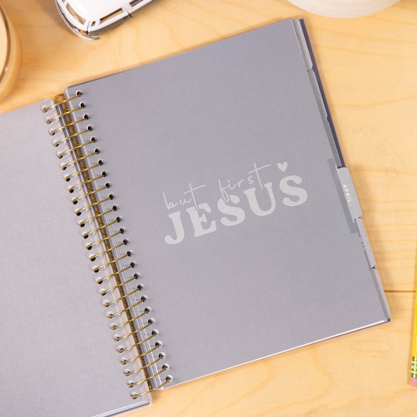AUG 2025 - DEC 2026 Jesus All Over Print 17-Month Planner