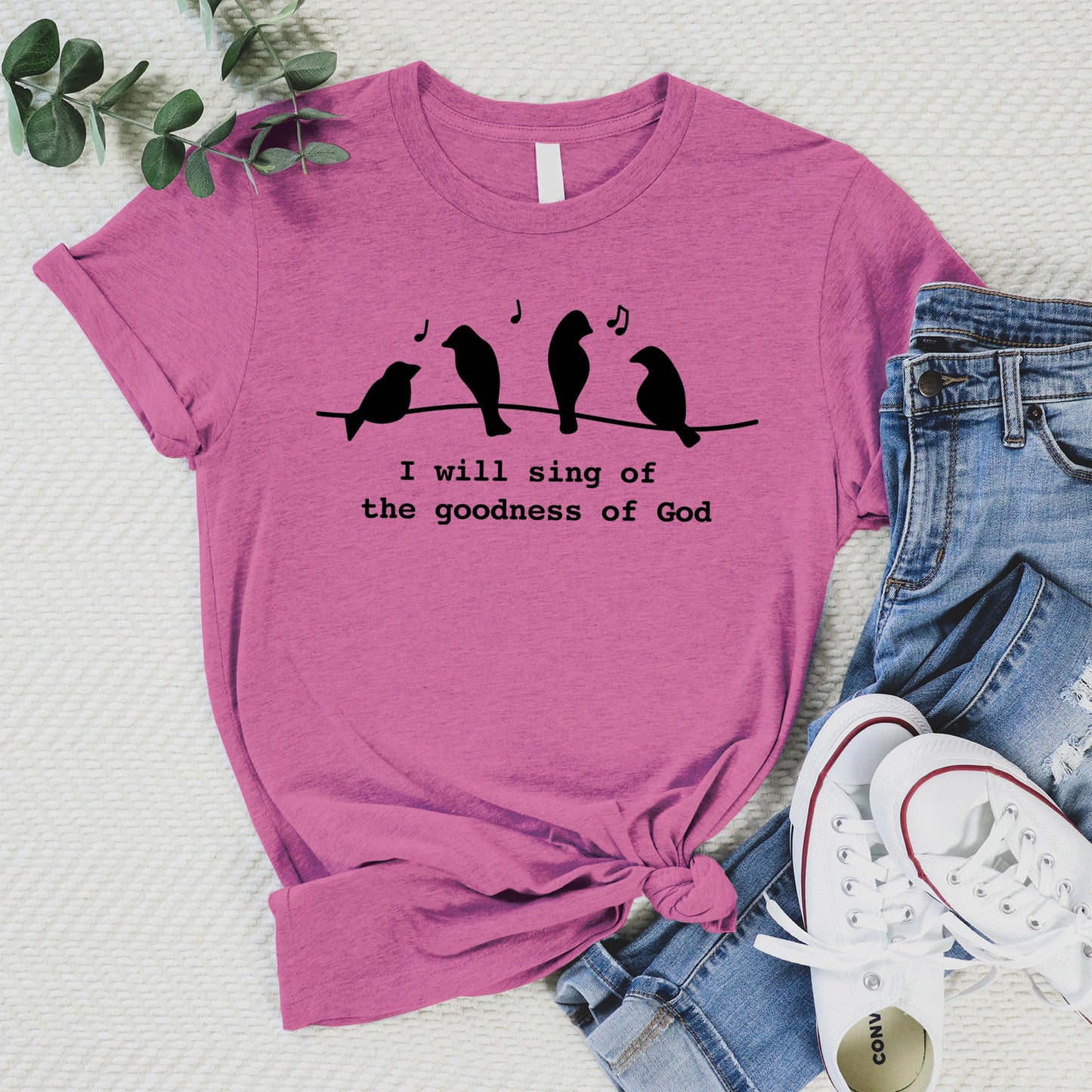 Goodness of God Tee - Heather Peony - 20