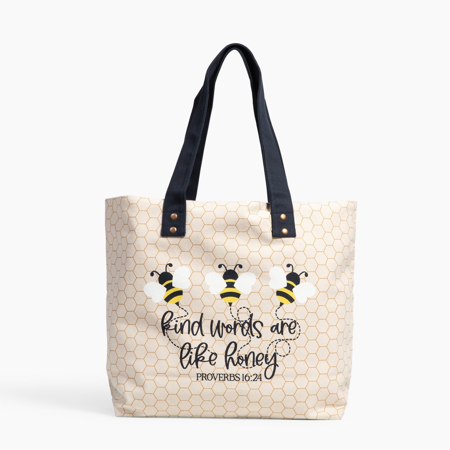 Kind Words are like Honey Canvas Tote Bag