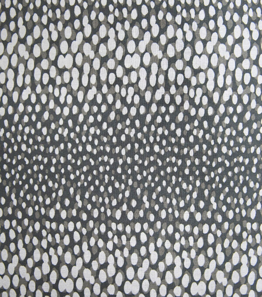 Black   White Dots Quilt Cotton Fabric by Keepsake Calico