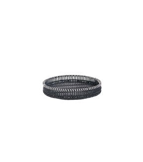 16 Black Bamboo Tray by Place   Time