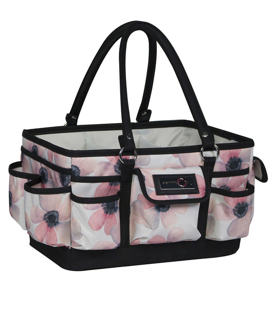 Everything Mary 13 Pink Floral Collapsible Deluxe Store   Tote