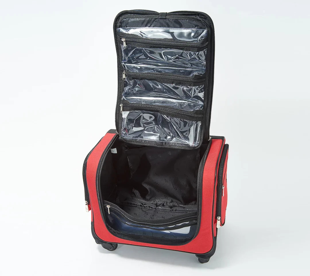 Soon to be sold out!!💝Buy 2 Get 2 Free💝✨Weekender Travel Bag with Set of 2 Snap-In Toiletry Case