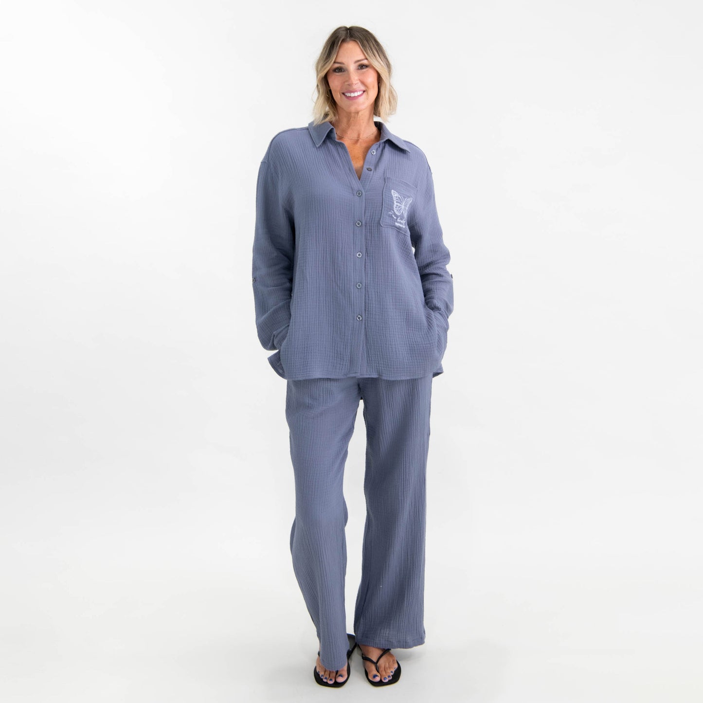 Wonderfully Made Cotton Gauze Pants