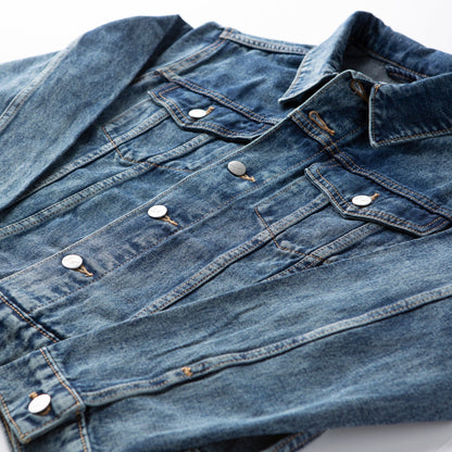 Vintage Washed Amazing Grace Denim Jacket