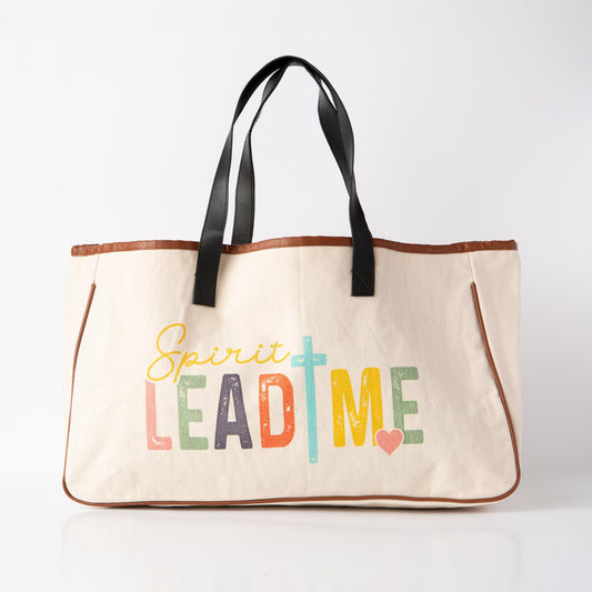 Spirit Lead Me Canvas Tote Bag