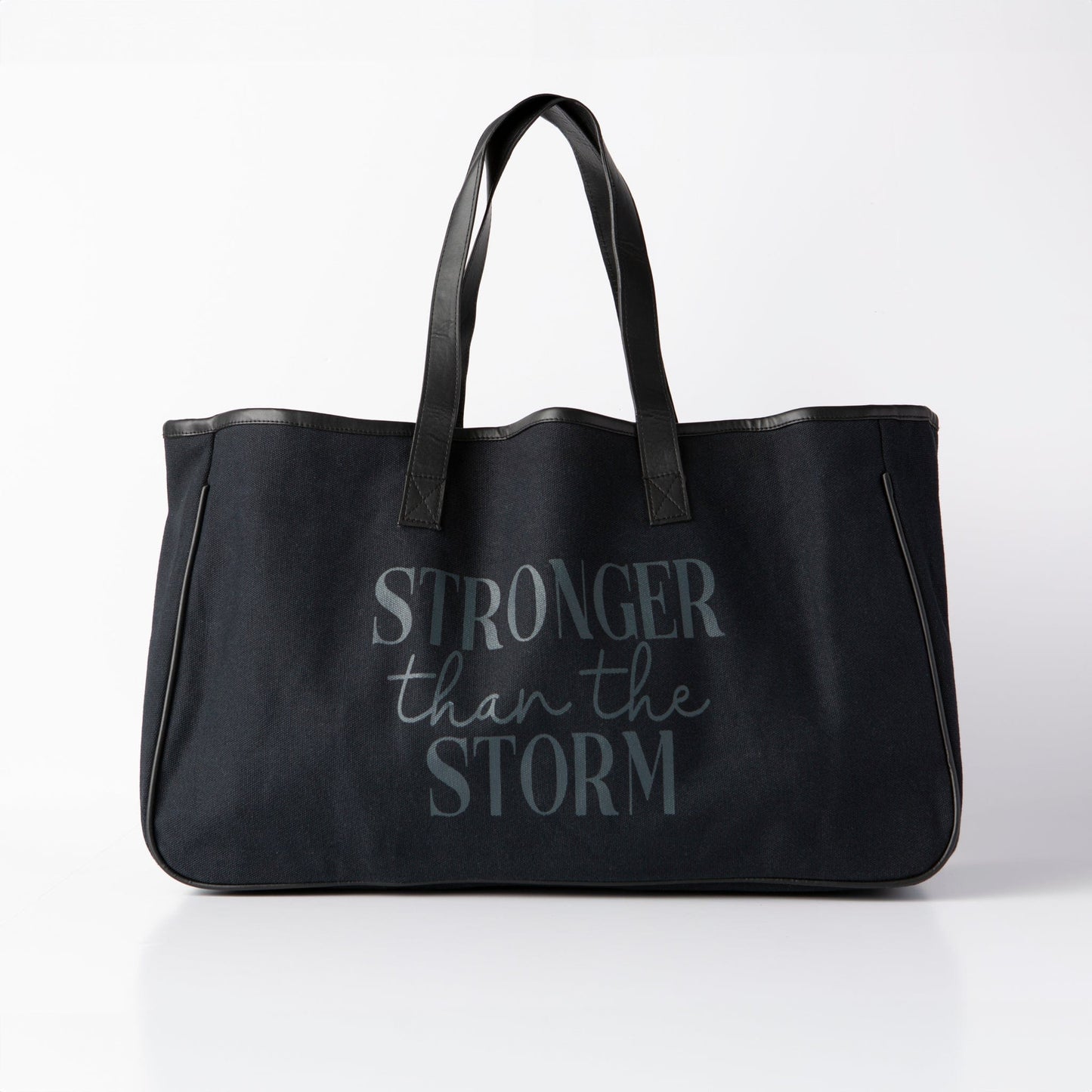 Stronger than the Storm Canvas Tote Bag