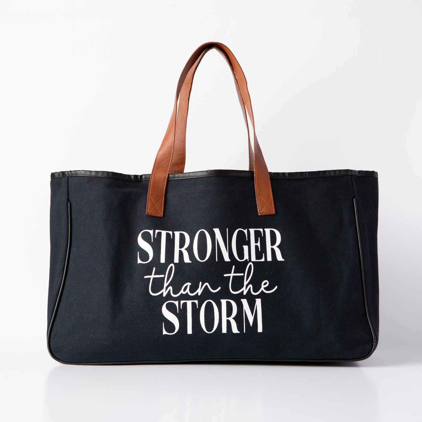 Stronger than the Storm Canvas Tote Bag