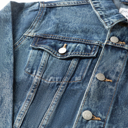 Vintage Washed Faith Denim Jacket