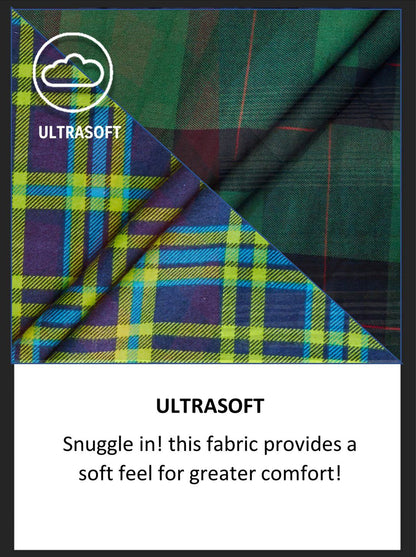Eddie Bauer Rhubarb Premium Fleece Fabric