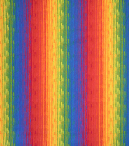 Bright Stripes Quilt Cotton Fabric by Keepsake Calico