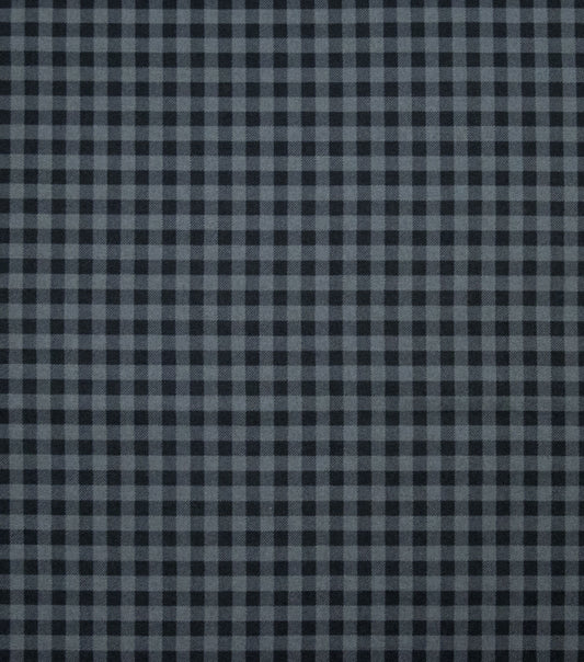 Black Buffalo Checkered Cotton Fabric by Keepsake Calico