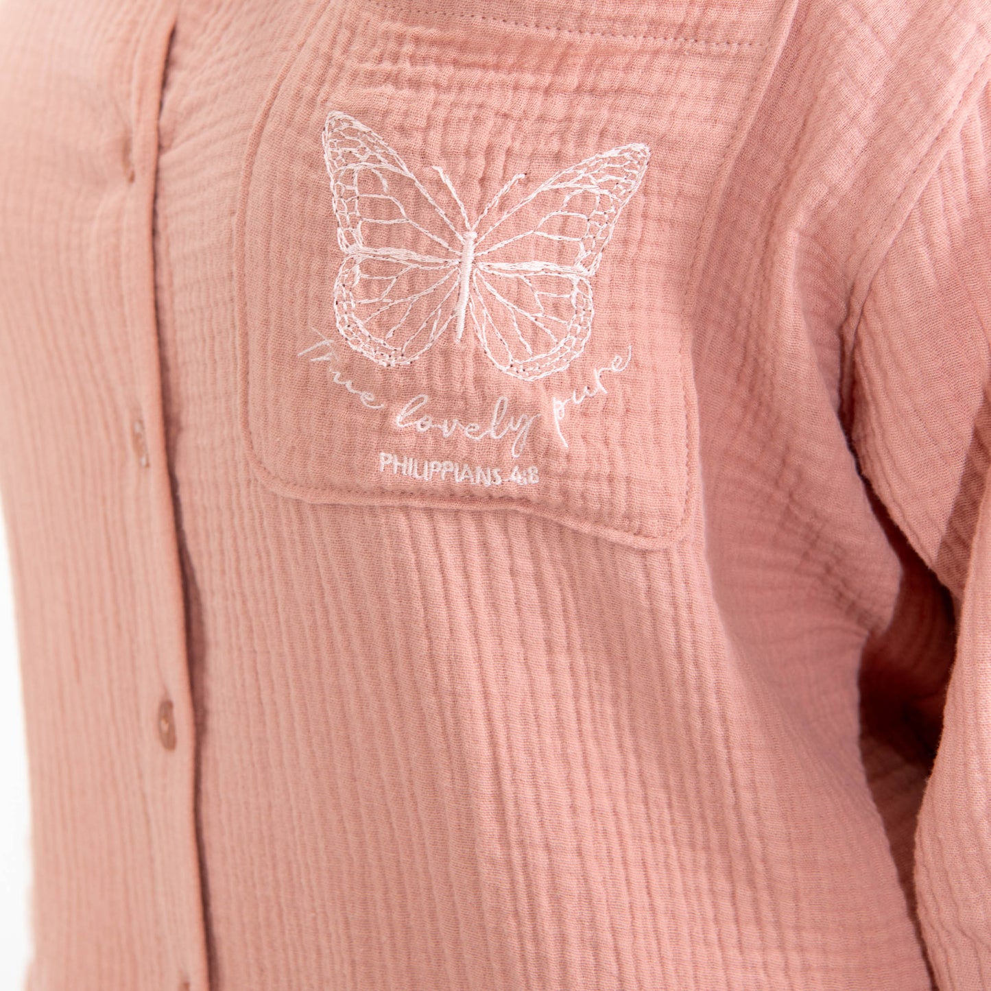True Lovely Pure Cotton Gauze Shirt