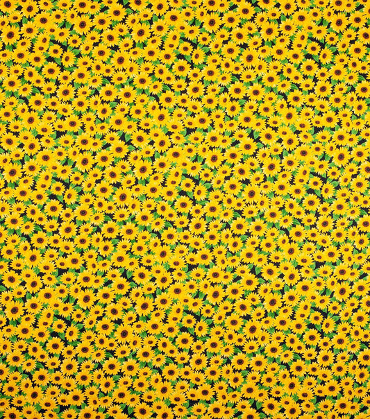 Classic Sunflowers Quilt Cotton Fabric by Keepsake Calico