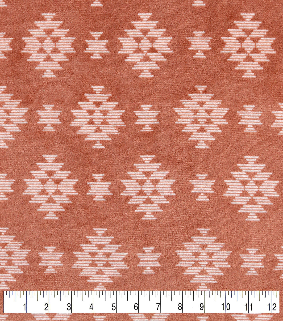 Geo Sew Lush Fleece Fabric