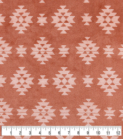 Geo Sew Lush Fleece Fabric