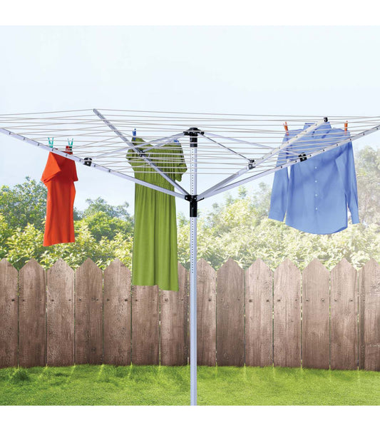 Honey Can Do 165  Aluminum Outdoor Umbrella Drying Rack