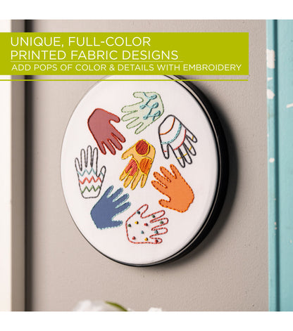 Bucilla 6 Creative Hands Embroidery Kit