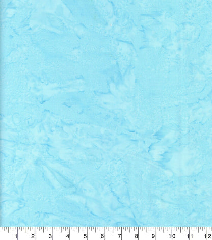 Cotton Fabric Light Blue Tonal Batik