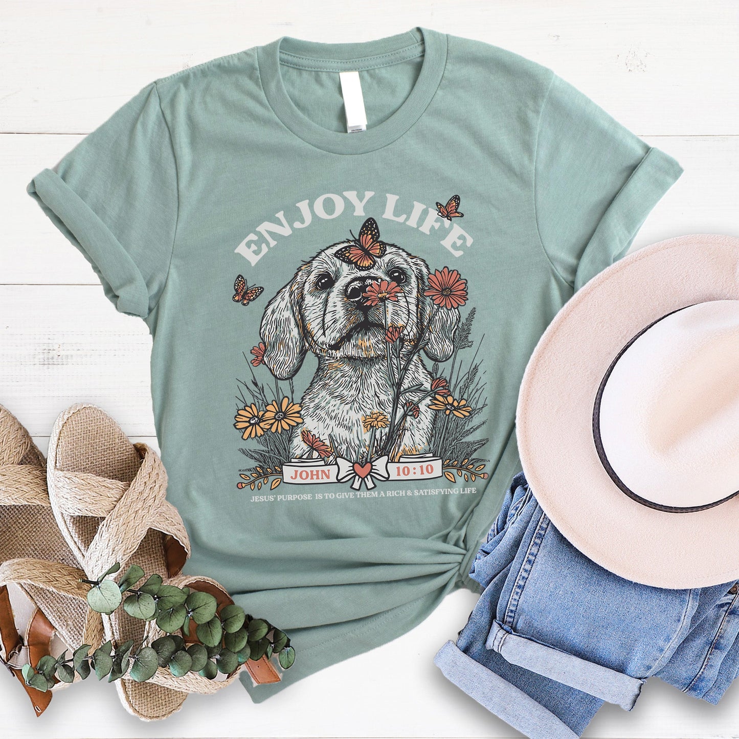 Enjoy Life Puppy Tee