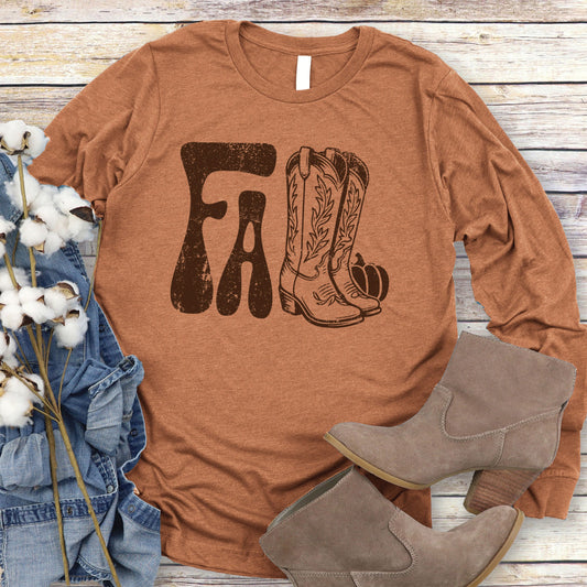 Fall Boots Long Sleeve