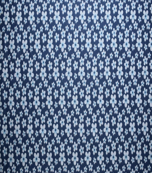 Blue Ditsy Floral Quilt Cotton Fabric by Quilter s Showcase