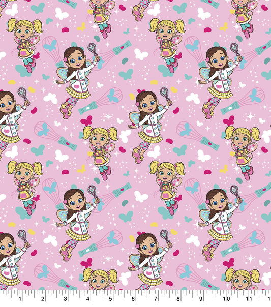 Butterbean Sparkle Magic Cotton Fabric