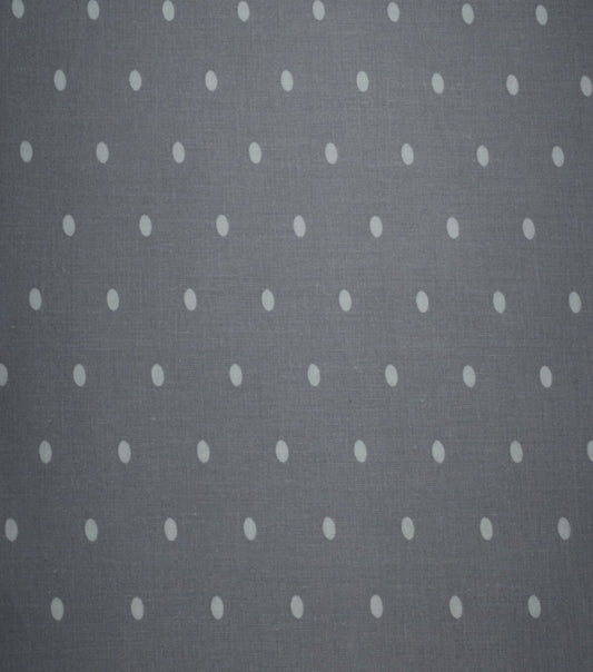 Aspirin Dots on Gray by Quilt Cotton Fabric by Quilter s Showcase