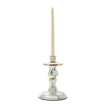 Enamel Dinner Candlestick Holder - Set of 4 pcs