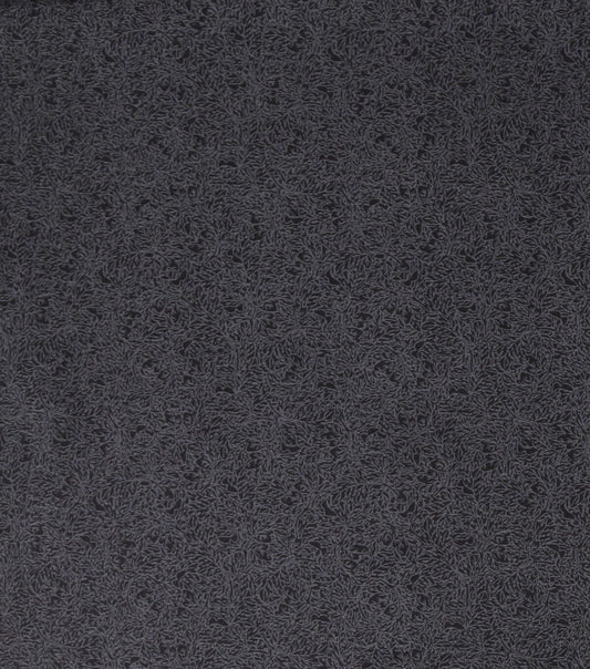Black Leaf Texture Cotton Fabric by Keepsake Calico