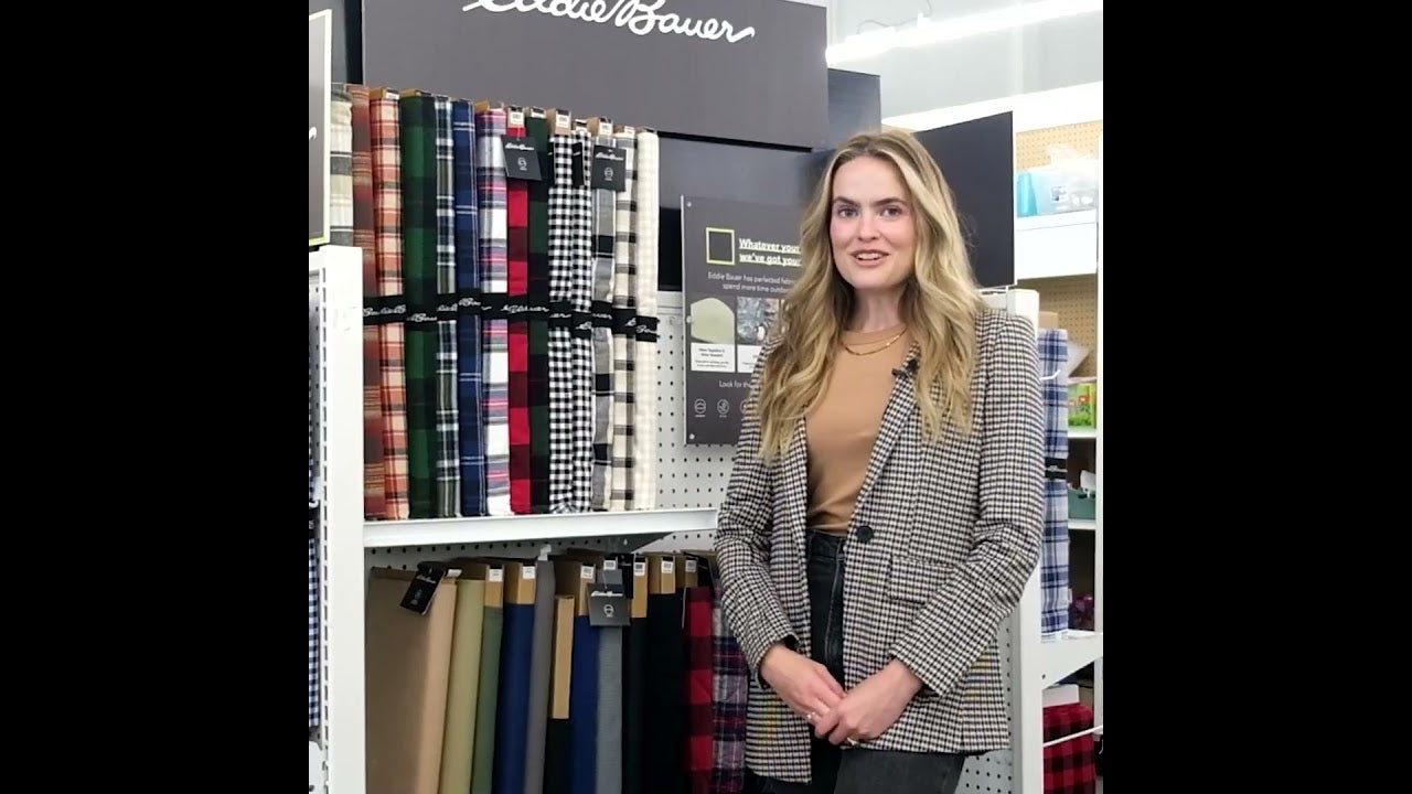Eddie Bauer Rhubarb Premium Fleece Fabric