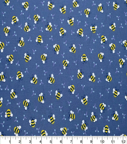 Bees Quilt Cotton Fabric by Quilter s Showcase
