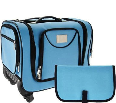 Soon to be sold out!!💝Buy 2 Get 2 Free💝✨Weekender Travel Bag with Set of 2 Snap-In Toiletry Case