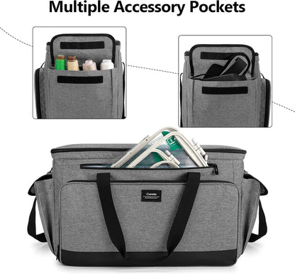 CURMIO Sewing and Embroidery Machine Carrying Case Universal Tote Bag