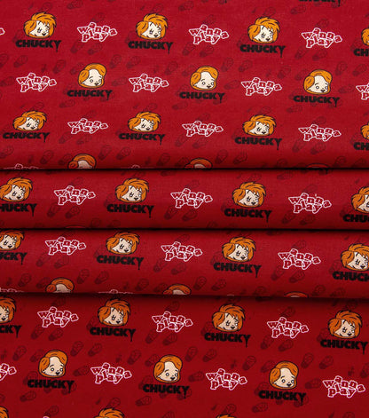 Chucky Batteries Included Cotton Fabric
