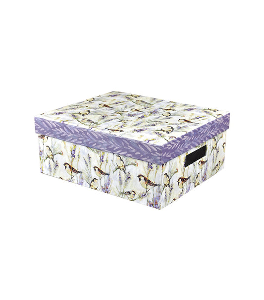 13 Meadowbrook Rectangle Box With Cutout Handles by Place   Time