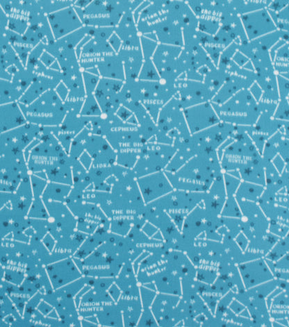 Constellation Doodle Blizzard Fleece Fabric
