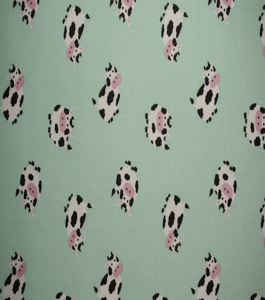 Cows on Green Quilt Cotton Fabric by Quilter s Showcase