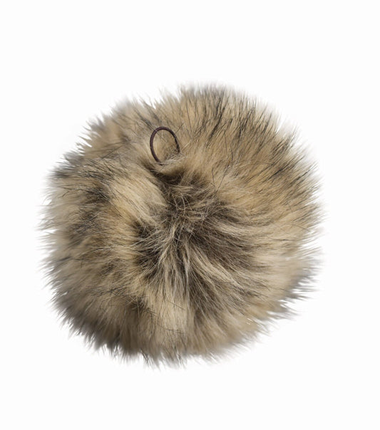 5 Shepherd Faux Fur Pom   Loop by K+C
