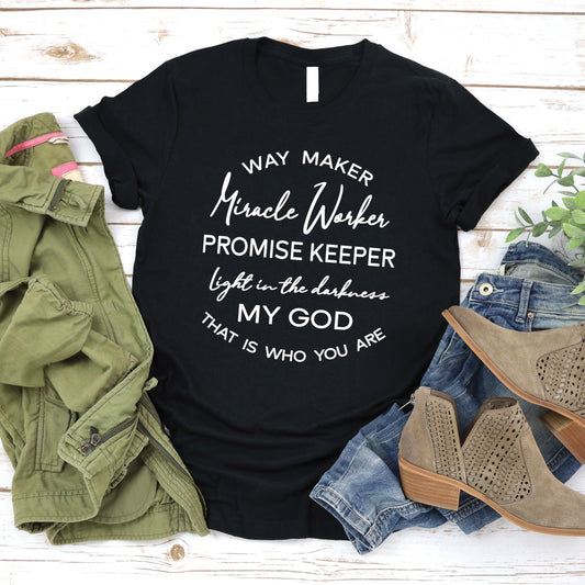 Way Maker Lyrics Tee