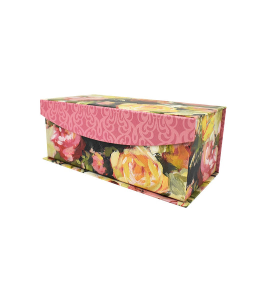 11.5 Gallery Floral Fliptop Box