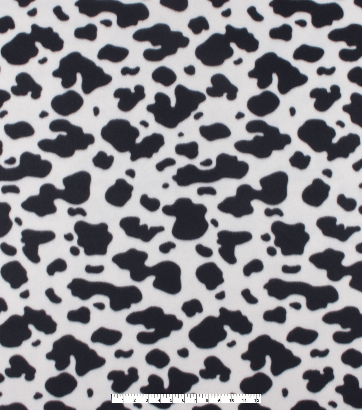 Cow Print Blizzard Fleece Fabric