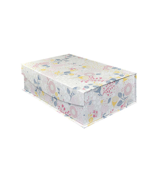10 x 7 White Meadow Flip Top Box by Place   Time