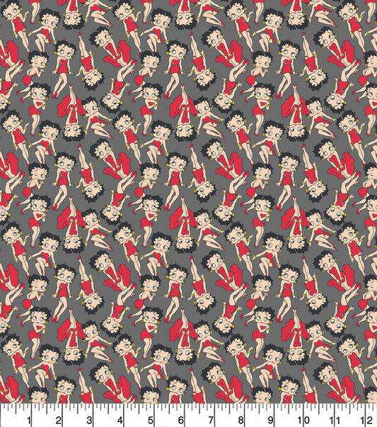 Betty Boop Strike A Pose Cotton Fabric