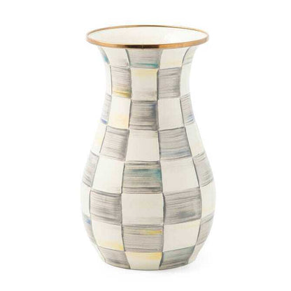 Enamel Tall Vase