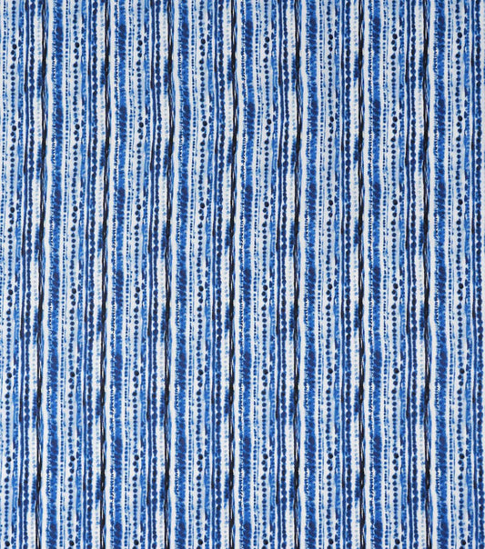 Blue Stripes Quilt Cotton Fabric by Keepsake Calico