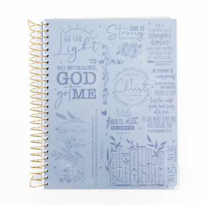 AUG 2025 - DEC 2026 Jesus All Over Print 17-Month Planner