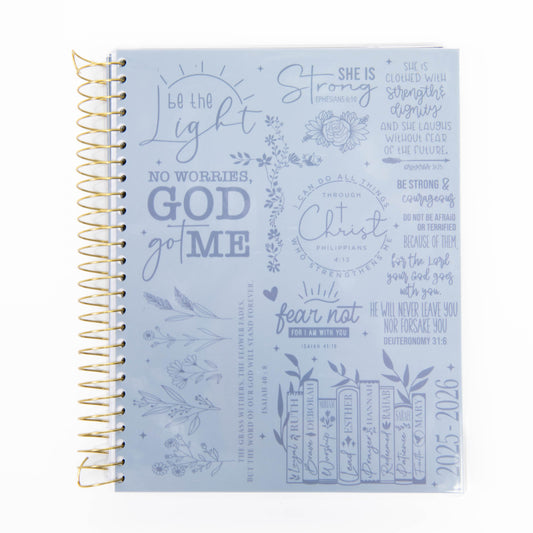 AUG 2025 - DEC 2026 Jesus All Over Print 17-Month Planner