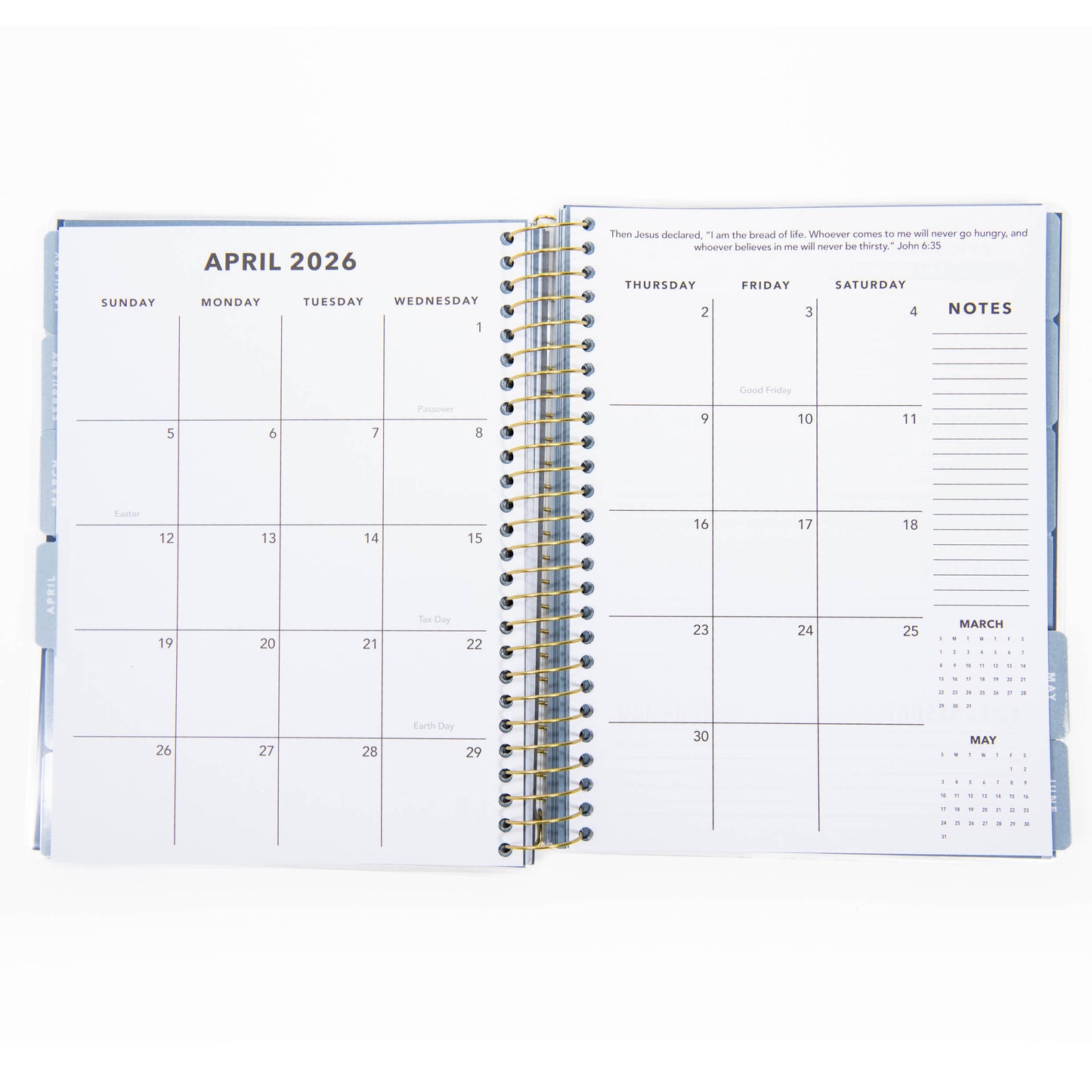 AUG 2025 - DEC 2026 Jesus All Over Print 17-Month Planner
